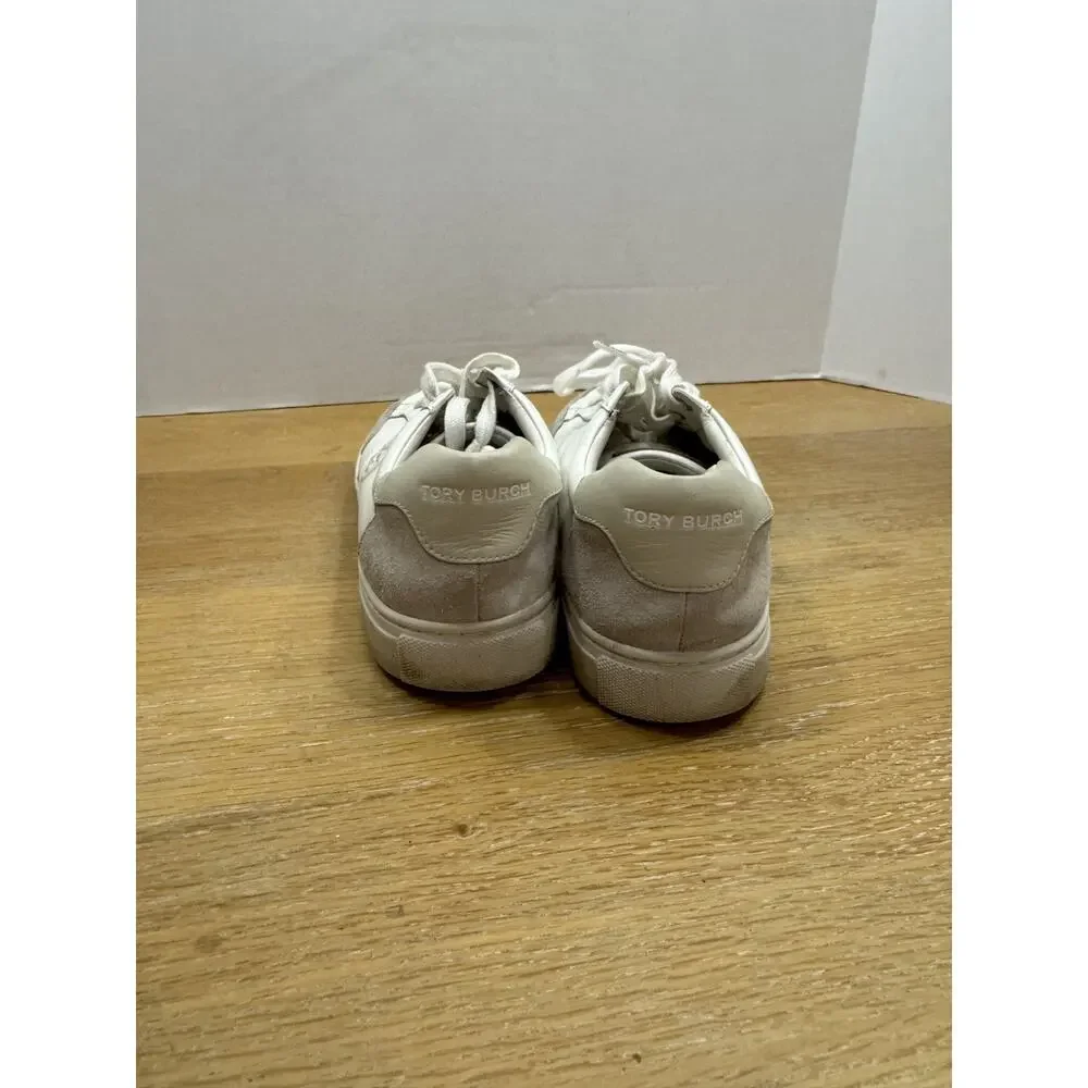 Tory Burch Sneakers White Womens Size 9.5